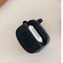 New Flip Phone Style Earphone Case - Black - View 5