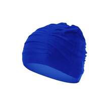 1pc Adult Extra Large Swim Cap - Elastic Comfortable Fit, Machine Washable, Suitable For Swimming Pool, Spa, Bath - Neutral Hair Protection Cap, High Quality Fabric - Multicolor - View 5