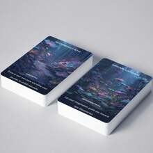 YFOPEN Forest Magic Oracle Cards, Daily Reflection, Insight And Energy Awareness, Suitable For Beginners And Professionals, Game Cards, 5.5X10CM/2.16X3.94in Portable Size. - Multicolor - View 4
