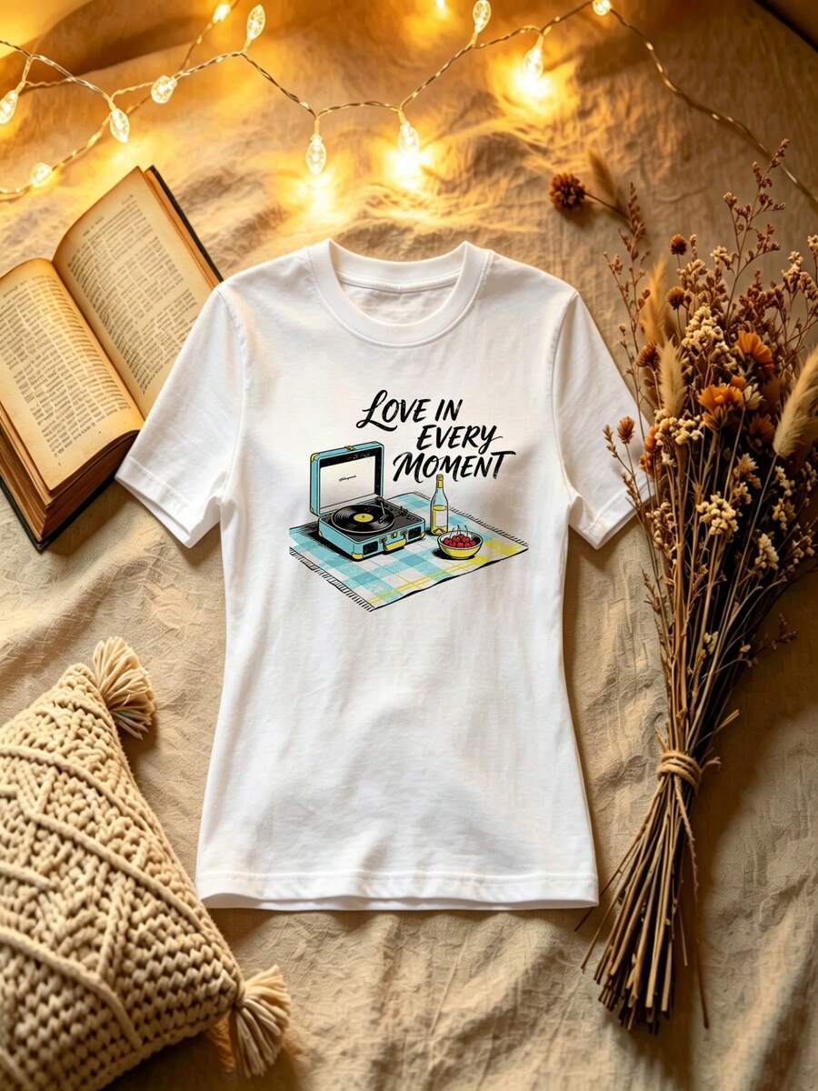 Women T-Shirts - 白色 - 查看 1