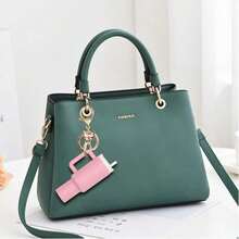 Cup Mini Tumbler Keychain Accessories Cute Cup Keychain With Flower Purse Handbag Backpack For Women School Car Accessories Goth - Multicolor - View 6