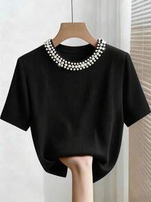 Women Tops - Black - View 1