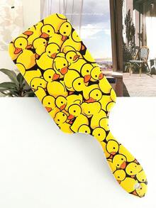 BEATURE Cute Yellow Duckling Pattern Air Cushion Comb, Scalp Massage Comb, Anti-Static, Durable ABS Handle, Suitable For All Hair Types, High-Quality Air Cushion Comb. - Air Cushion Comb - View 2