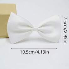 Fashionable Adjustable Pet Bowtie Collar - Durable Polyester Material, Suitable For Small To Large Dogs And Cats - Multicolor - View 4