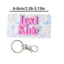 Personalized Acrylic Name Bag Tag, Customized Backpack Name Charm/Keychain, School Bag Charm, Lunch Box Label, Mommy Bag Tag, Boys & Girls Initial Keychain, Back To School Gift, Christmas, Birthday Gift, Unique Gift, Bag Jewelry - C-name Keychain - View 20