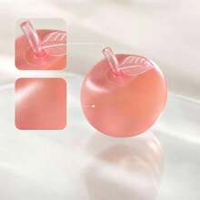 1pc 2026 Pink Fruit Cartoon Face Soft Candy Ball, Soft Elastic Stress Relief Squeeze Toy, Fun Birthday Gift For Friends, Random Style - 彩色 - 查看 4