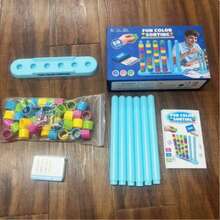 2 Packs Color Stack Challenge Game - Stacking Board Game Set With 2-4 Players Kids & Adults, High-Energy Tabletop Speed Matching Battle For Large Families, Classroom & Parties, Ideal Gift Boy & Girl - Multicolor - View 8