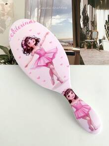 BEATURE Pink Ballet Girl Pattern Air Cushion Comb, Scalp Massage Comb, Anti-Static, Durable ABS Handle, Suitable For All Hair Types, High-Quality Air Cushion Comb. - Air Cushion Comb - View 9