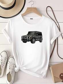Women T-Shirts - 白色 - 查看 1