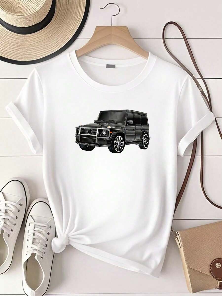 Women T-Shirts - 白色 - 查看 1