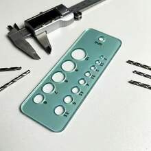 精密鉤針尺寸量規 手工藝量尺 編織珠子直徑量尺 - A - 查看 8