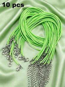 10/50/100pcs Multi-Color Multi-Layer Cord Necklace, Retro Punk Jewelry Necklace - Necklace Cord - View 43
