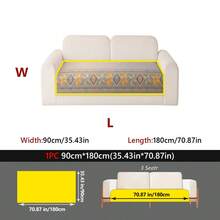 1 buah Sarung Sofa Jacquard Boho, Anti Hewan Peliharaan, Anti Gores, Ramah Kulit, Dapat Dicuci - MultiWarna - View 25