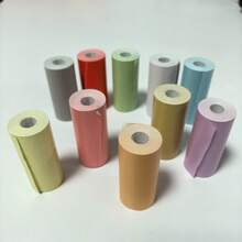 Colored Printer Paper, Thermal Printer Paper For Mini Portable Printer, 57 X 25mm, Thermal Labels For Most Pocket Printer - View 7