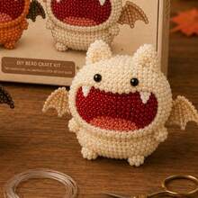 Adult Animal Beading Kit, Cute 3D Animal Bead Craft Set, Includes Colorful Beads And Instructions, Handmade Jewelry Art Craft Kit, Suitable For Creative Projects - Four-piece Set**//*/*/* - View 4