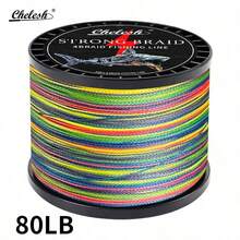 Chelesh 1000 Yards/914 Meters, 4-Strand Braided PE Fishing Line, Available In Color And Olive Green, Fishing Tools, Fishing Gift - Multicolor - View 40