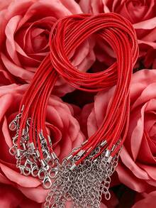 10/50/100pcs Multi-Color Multi-Layer Cord Necklace, Retro Punk Jewelry Necklace - Necklace Cord - View 7