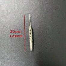 Easytoday 6件組新款鋼製飛鏢針頭，運動娛樂飛鏢配件 - 銀色 - 查看 4