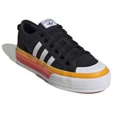 Adidas Originals Nizza Platform Comfortable Non-Slip Durable Low-Top Skate Shoes Black Sneakers Men JQ9147 - 彩色 - 查看 3