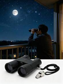 1/2/3pcs, Shock-Proof High-Definition Binoculars Set, Portable Outdoor Binoculars, Compact Travel Binoculars - Ergonomic Grip, Durable Plastic Construction And Vintage Style, Suitable For Bird Watching, Hunting, Concerts, Travel And Sightseeing. Handheld Observation Tool, High-Definition Binocular Magnifier, Back To School Classroom Tool, Practical And Thoughtful Gift! - Multiple Styles - View 10