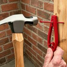 Anti-Slip Hand Nail Gun, 2 Red & 2 Black Portable Nail Fixing Pliers, Multifunctional Plastic Hand Nail Tools, Household Woodworking Hand Tools For Daily Repair & Home DIY Projects Industrial - Multiple Styles - View 8