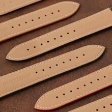 Lychee Grain PU Leather Replacement Wristwatch Band 18mm 20mm 22mm Soft Business Watch Strap Women Men Watchband - Mouldless - View 10