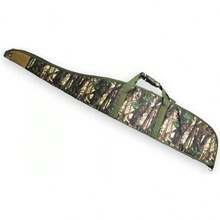 Rifle Hunting Case Bag, Large Padded Protector, Quality, Left/Right Hand Orientation, 52" - Camouflage Green - View 5