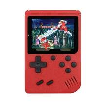 2.4-Inch Retro Handheld Game Console, Classic 8-Bit Console With 500 Built-In Games, Nostalgic Model, Gift For Kids. - Red - View 1