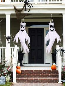2pcs/Set Halloween Hanging Ghost Demon Spirit Pendant, Suitable For Decoration Venue Props - Demon Ghost Pendant - View 1