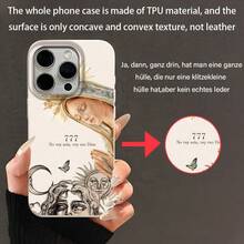 [24h Shipping From DE/FR/ES]Apple 11-17 Phone Case: Virgin Mary Prayer Print And Mystic Symbols With Matte UV Printing, Soft Case, 360-Degree Full Protection, Modern And Versatile, Comfortable Grip, Compatible With IPhone 17 Pro Max/XR/XS 16/15/14/13/12/11/8 Plus And Other Series. Cute Phone Cover, Ideal Gift For Friends, Holiday Gift. - 1 Piece Of Picture Color - View 4