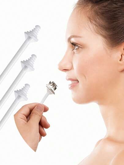 100/50/30/10pcs Nose Wax Hair Removal Set, Multi-Functional Nasal Cleaning & Gentle Hair Removal, Precision Wax Applicator Kit, Essential Hair Salon & Beauty Travel Accessory