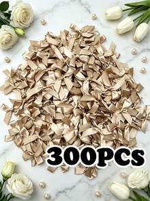 50個/組 /300個/袋 芭蕾風可愛緞帶小蝴蝶結 女孩愛心 DIY 衣飾頭飾裝飾配件材料，髮飾、氣球蝴蝶結、婚禮派對裝飾、房間裝飾、家居裝飾、粉色禮品包裝裝飾手工卡片裝飾 - 彩色 - 查看 34
