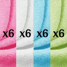 Face Towels 6/12/24pcs, Ultra Soft Skin-Friendly Facial Cloth, Suitable For Sensitive Skin, 10x10/12x28 Inch Small/Large Size, Reusable Washable Makeup Remover Cloth, Easy To Rinse Multi-Color Facial Cleansing Cloth - 4-color Mixed Packaging - View 15