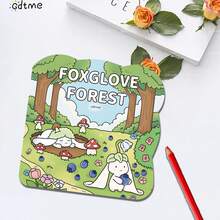 GDTME 2027 New Halloween Atmosphere Coloring Book, 20*20cm Square Format, 24 Pages. Interior Features Cute Fox, Rabbit, And Little Yellow Duck Carving Pumpkins In Autumn Illustrations, Bold Lines For Easy Coloring. Suitable For Teenagers' Daily Leisure And Relaxation, Can Be Used As A Creative Small Gift. - LJ-325 (Halloween Atmosphere) - View 7