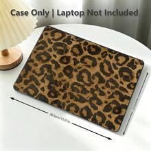 1件豹紋UV印刷筆記本電腦保護殼，透明硬殼保護套，適用於MacBook Air和Pro，耐用塑料保護套 - 查看 5