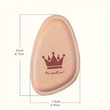 4 Pieces Of Memory Foam Forefoot Insoles, Half Insoles, Non-Slip, Relieving, Metatarsal Insoles Suitable For Women's High Heels. - View 2