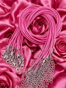 10/50/100pcs Multi-Color Multi-Layer Cord Necklace, Retro Punk Jewelry Necklace - Necklace Cord - View 8