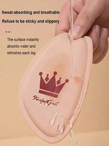 Anti-Slip Breathable Heel Grip Sweat Absorbent Cushion Pad For Men And Women Breathable Foot Care Insert For Travel Back To School Home Decor Summer Fall Exerise Workout Indoor Outdoor Birthday Gift Party Favor Essential Accessory - Multicolor - View 5