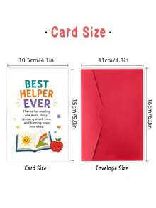 1pc Birthday Card For Baker, Chef, Friend – Funny Chef Whisk Cartoon Illustration, Birthday Humor, Thickened, With Envelope - A - View 2