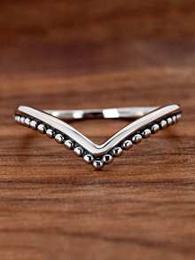 1pc Vintage Ring, Suitable For Women To Wear, Suitable For Wedding, Engagement, Anniversary Party, Valentine's Day Gift - 1# - View 8