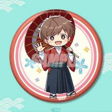 Go For It Nakamura-Kun Kimono Yukata Theme Badge Pin Set Chibi & Normal Style Anime Character Lapel Pin Bag Accessory Birthday Gift For BL Manga Fans, Halloween - MultiWarna - View 7