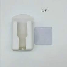 2/4pcs Magnetic Remote Control Holder, Wall Mounted, Drill-Free Self-Adhesive Storage, Suitable For TV And Air Conditioner Remotes, Easy Installation, Black, Oval Design, Firm Adhesion, Home Remote Control Storage Bracket 1/2/3/4/5/6pcs - Multicolor - View 13
