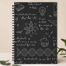 Cuaderno Espiral de Matemáticas Humorístico] 1 Cuaderno Espiral de Matemáticas Humorístico - Papel Desprendible, Chistes de Ciencia Divertidos y Diseños de Ecuaciones - Regalo Perfecto para Amantes de las Matemáticas, Maestros, Estudiantes, Médicos, Enfermeras, Colegas, Planificación Diaria, Diseño Único - Un libro (50 páginas, 100 páginas) - Ver 17