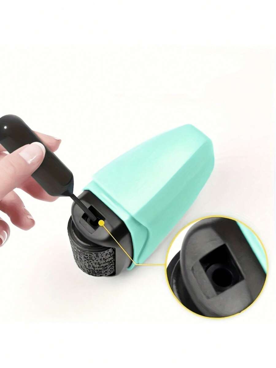 1pc Privacy Protection Multi-Function Leak-Proof Rolling Seal Tape, Suitable For Documents, Bills, Financial Information, One Roll For Secure Sealing - Multicolor - View 1