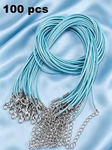 10/50/100pcs Multi-Color Multi-Layer Cord Necklace, Retro Punk Jewelry Necklace - Necklace Cord - View 62