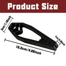Anti-Slip Hand Nail Gun, 2 Red & 2 Black Portable Nail Fixing Pliers, Multifunctional Plastic Hand Nail Tools, Household Woodworking Hand Tools For Daily Repair & Home DIY Projects Industrial - Multiple Styles - View 2