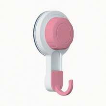 1PC Strong Load-Bearing Adhesive Hook Heavy Duty Suction Cup Wall Hook Reusable Waterproof Vacuum Hook For Kitchen Door Bathroom Toilet Storage Organization - Multicolor - View 12