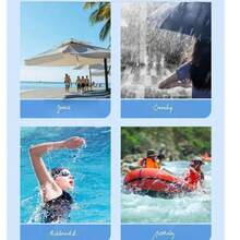 1 buah Kantong Ponsel Tahan Air dengan Layar Sentuh, Perlengkapan Renang & Arung Jeram, Tas Tahan Air untuk Fotografi Bawah Air, Casing Ponsel Tahan Air Khusus untuk Menyelam, Tas Ponsel Tahan Air dengan Kantung Udara Kartun, Casing Ponsel Mengapung yang Lucu, Tas Ponsel Tiup dengan Tali untuk Renang dan Arung Jeram - Tas tahan air - View 2