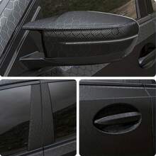 1pc Multi-Functional Black Forged Carbon Fiber Car Wrap Film, Hexagonal Honeycomb Pattern, New Car Color Change Sticker Film, Suitable For Car Interior And Exterior, Personalized Self-Adhesive, High Quality And Durable, Home Indoor Cabinet Sticker, Furniture Renovation, Wardrobe Door Sticker, Wall Sticker Film, Desktop Moisture-Proof And Waterproof Self-Adhesive Kitchen Oil-Proof Sticker, Home Sticker Film - one-size - View 12