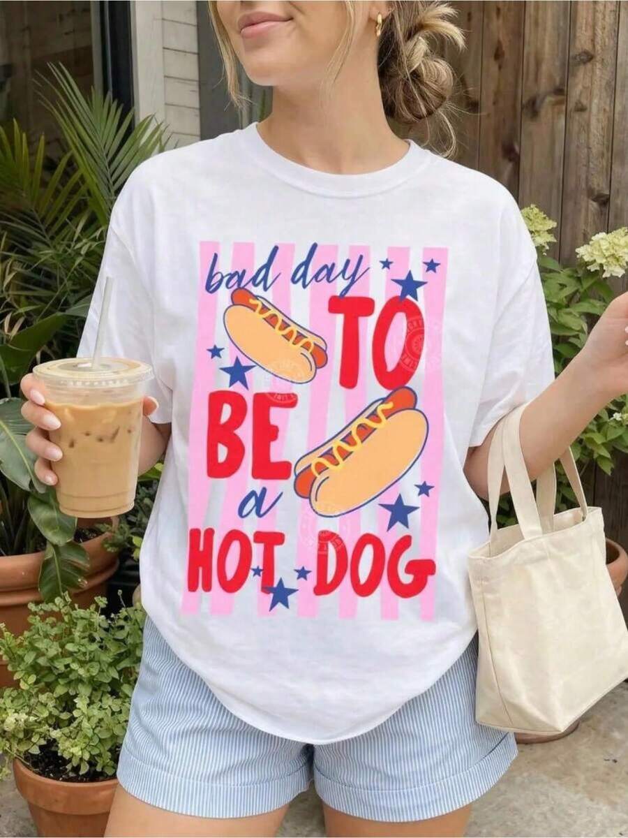 Women T-Shirts - 白色 - 查看 1